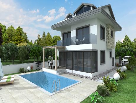 Megri Villas Project in Ciftlik Fethiye - Megri Villas Project in Ciftlik Fethiye