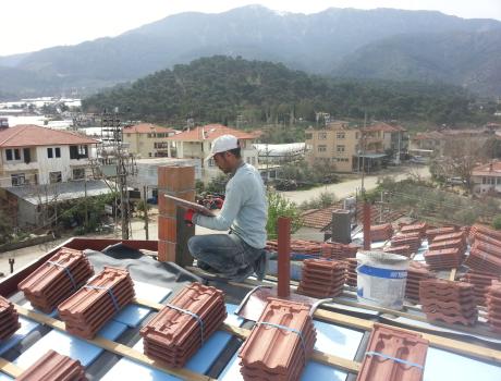 Roof Maintenance Services In Fethiye, Roof Construction in Esenkoy Fethiye - Roof Construction in Esenkoy Fethiye