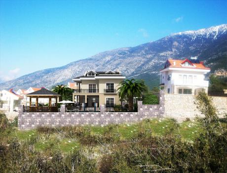 Ovacık Modern Cephe Tasarımlı Villa, Fethiye Ovacık Villa Mimari Tasarım ve Taahhüt Projesi - Fethiye Ovacık Villa Mimari Tasarım ve Taahhüt Projesi