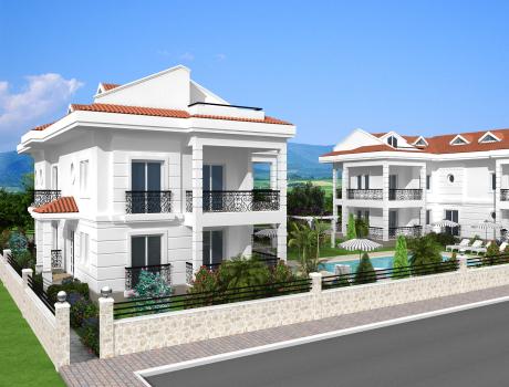 Ovacık Modern Cephe Tasarımlı Villa, Fethiye Ovacık Villa Mimari Tasarım ve Taahhüt Projesi - Fethiye Ovacık Villa Mimari Tasarım ve Taahhüt Projesi