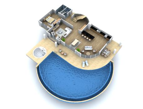 Modern Villa Garden And Pool Design, Modern Villa Project - Modern Villa Project