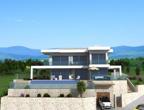 Faralya villa project architectural design